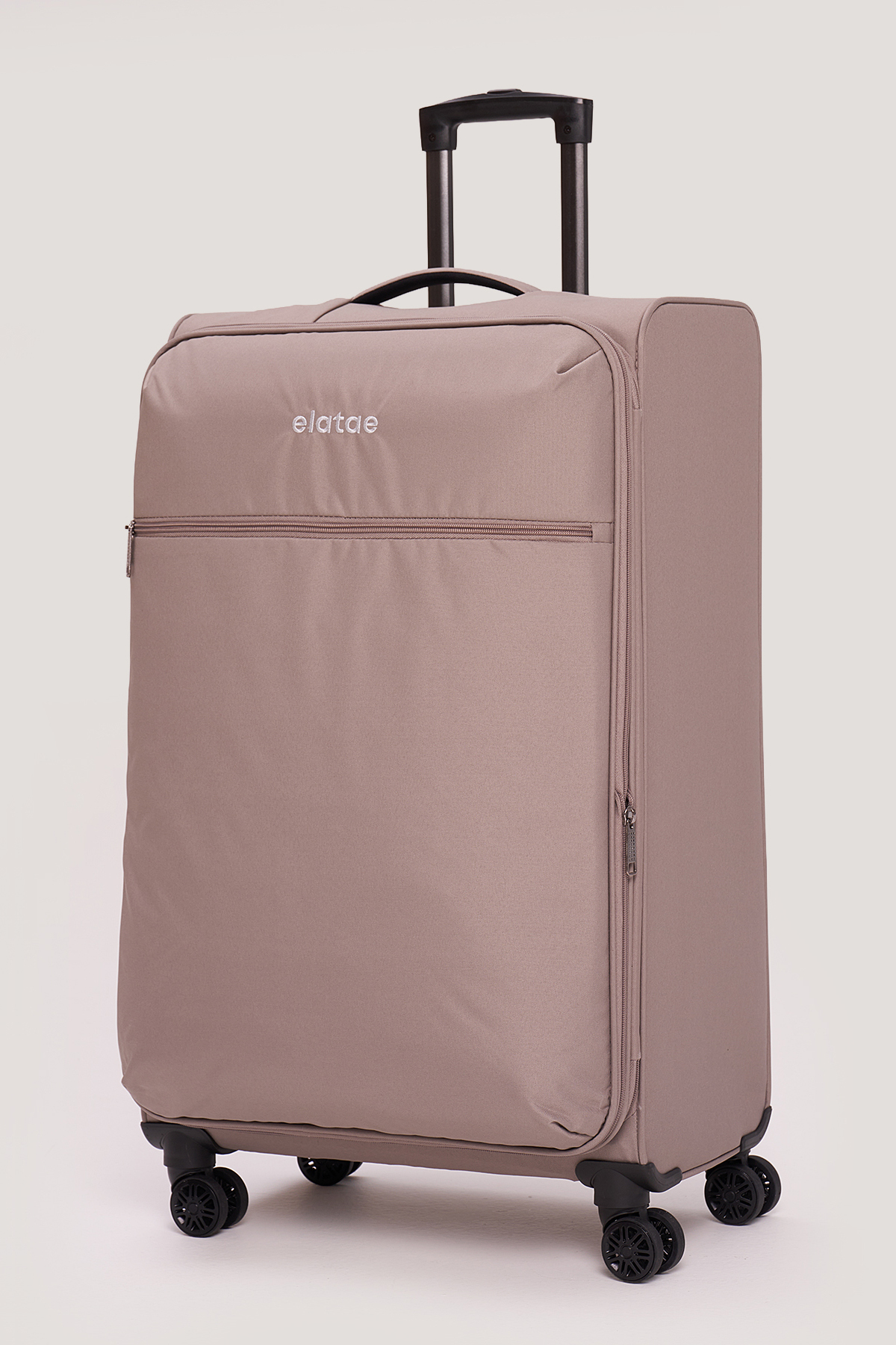 Large Size Suitcase Gusseted Large Volume Waterproof Fabric 8 Wheels ELT034