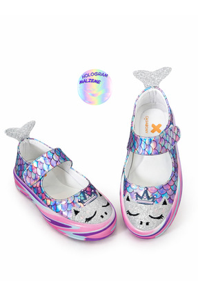 Casabony 🧜‍♀️ Denizkızı Prenses Kız Çocuk Hologram Babet