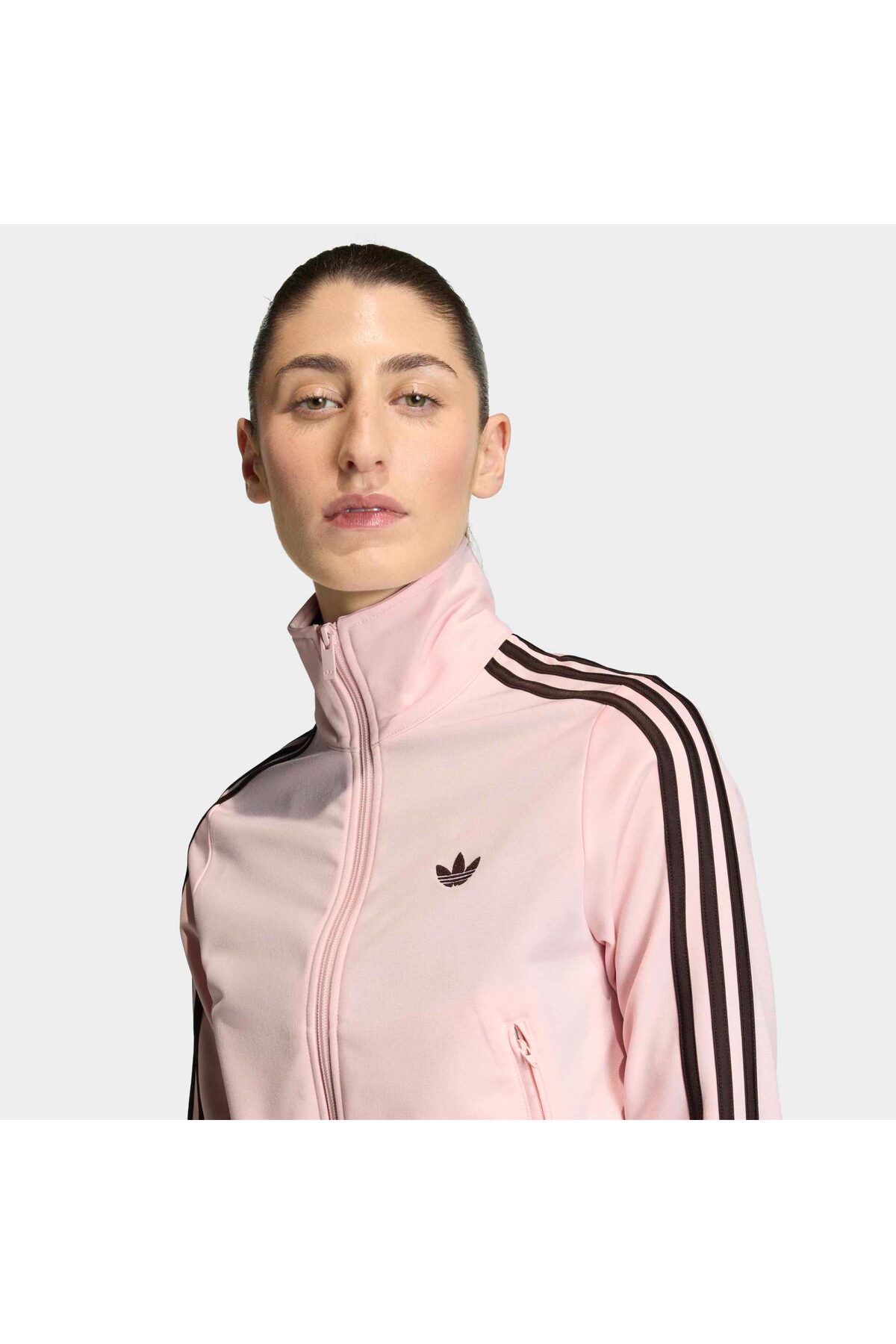 adidas Firebird Classic Kadın Pembe Ceket (KC6573) görsel 5