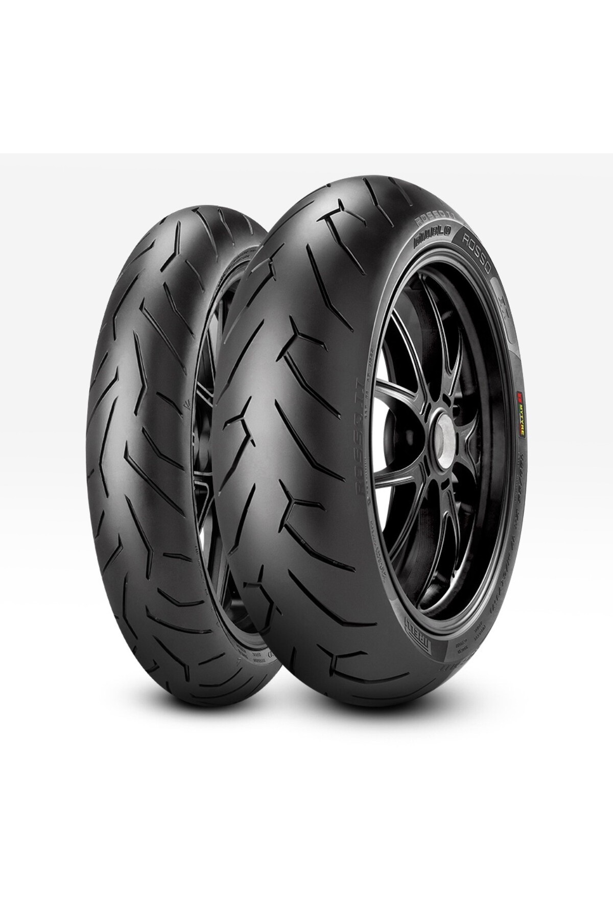 Pirelli Diablo ROSSO II 120/70ZR17 (58W) TL (K) / 180/55ZR17 (73W