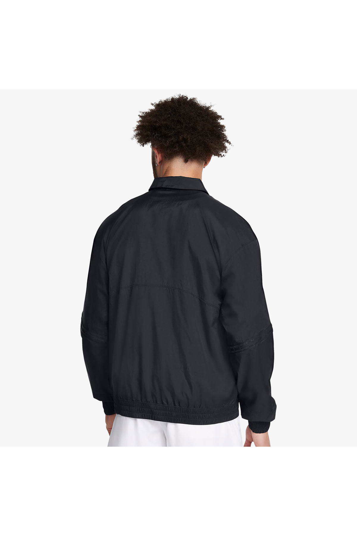 Under Armour 96 Terrace Drill Erkek Siyah Sweatshirt görsel 2