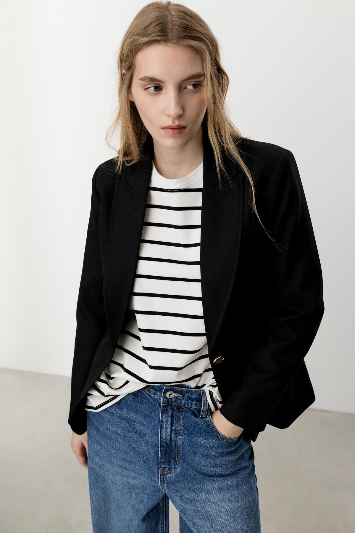 LEFTIES  Vücuda oturan blazer ceket