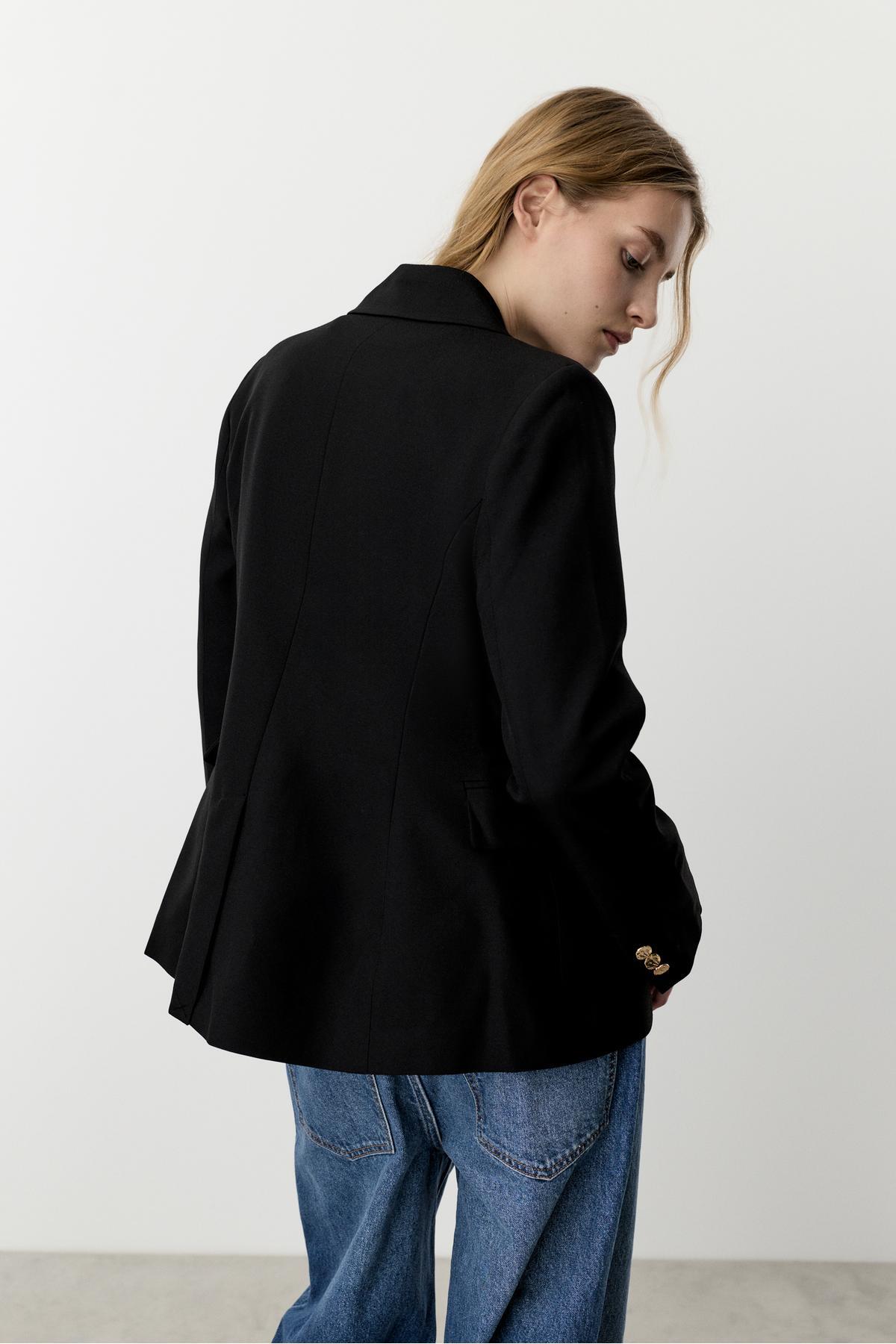 LEFTIES  Vücuda oturan blazer ceket - Görsel 4