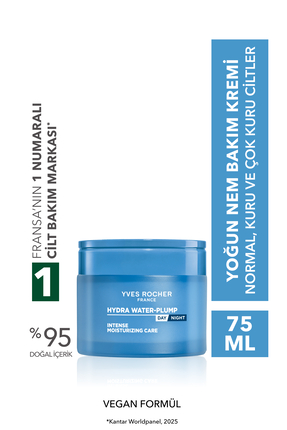Yves Rocher Yoğun Nem Bakım Kremi-2X Hyaluronik Asit,Skualen-Hydra WaterPlump...