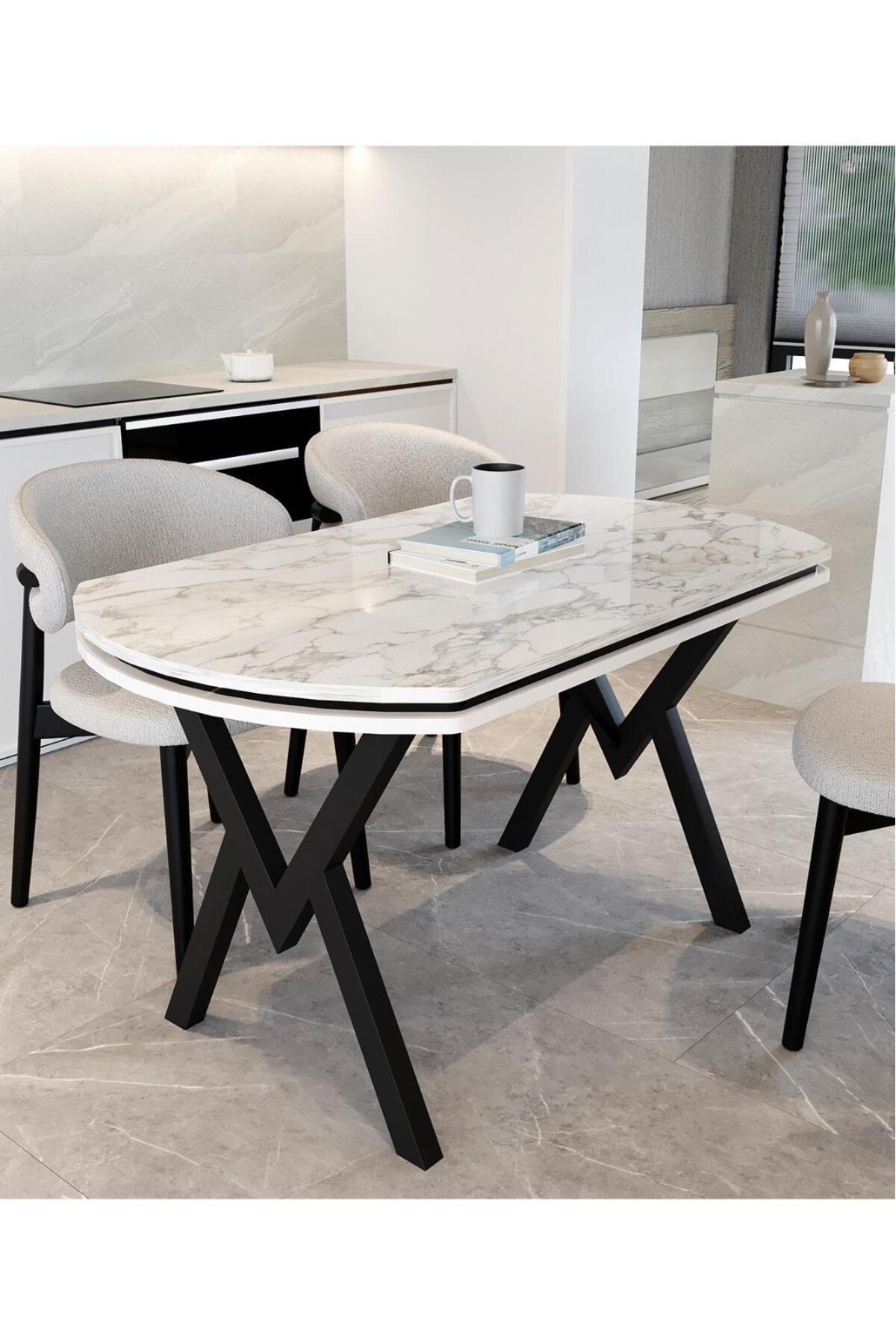 9.10.あしまろんページ Avenza living 70×120 cm Gofret MDF Yemek Masası – Modern Mutfak
