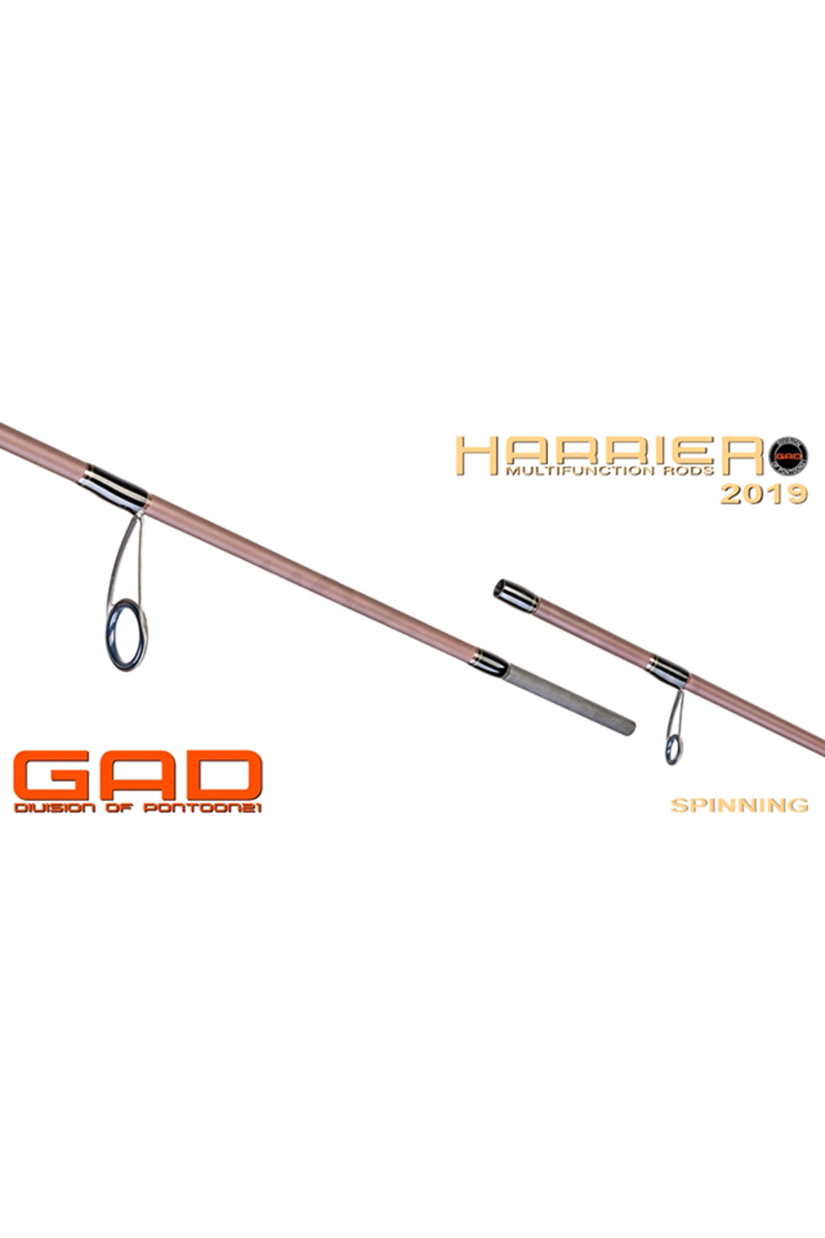 Lanseta Pontoon21 GAD Harrier HAS802MHXF 2.44m 12-45g Extra Fast GAD Harrier 2.44m 12-45g Extra Fast [2]