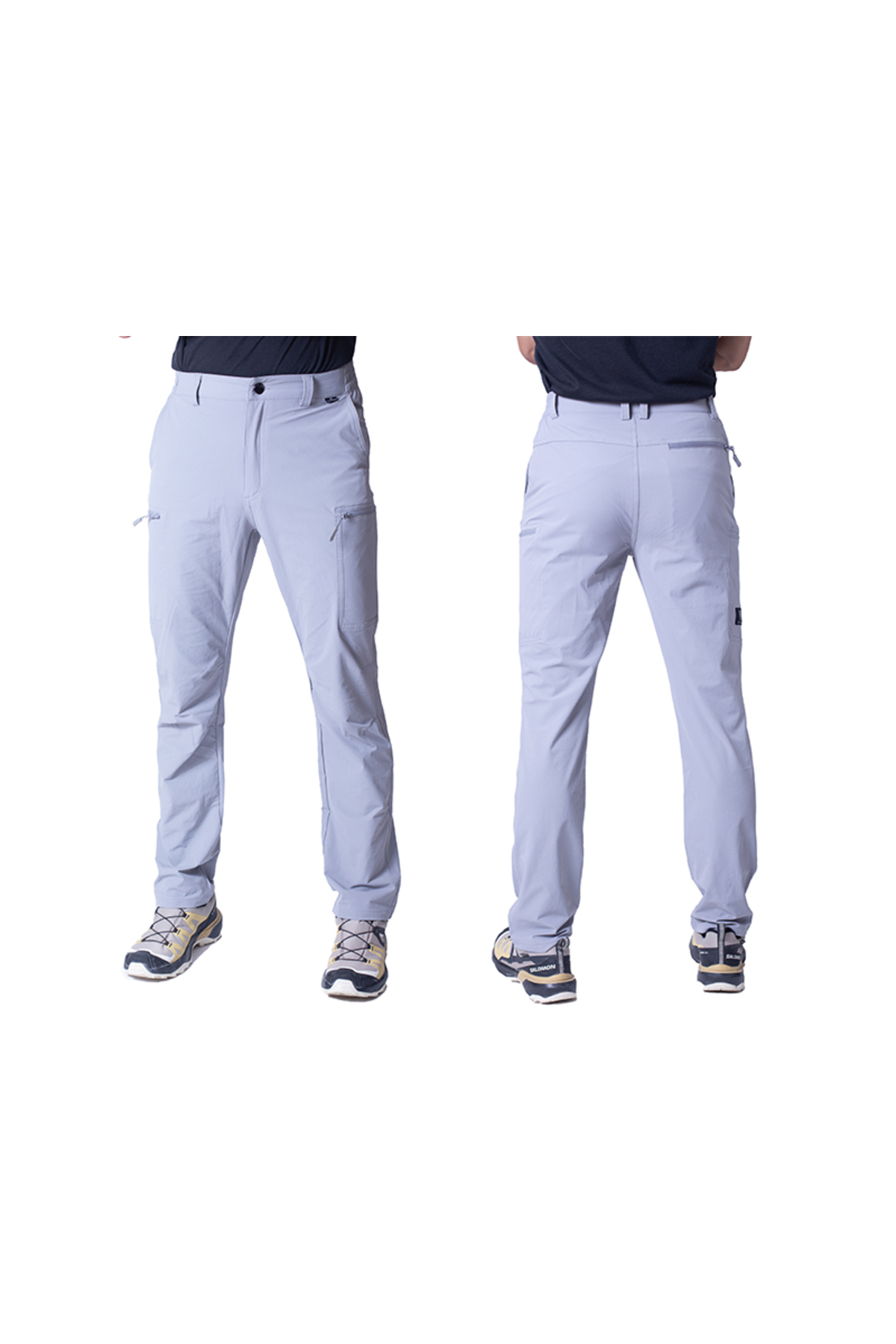 Pantaloni RTB QuickDry Performance SPF+50 Light Grey Small (EU 30) [1]