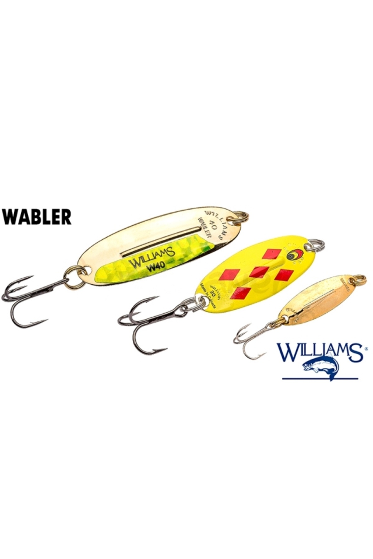 Lingurita oscilanta Williams Wabler 6.7cm 14.2g Half and Half Nu-Wrinkle 6.7cm 14.2g Half and Half Nu-Wrinkle [1]