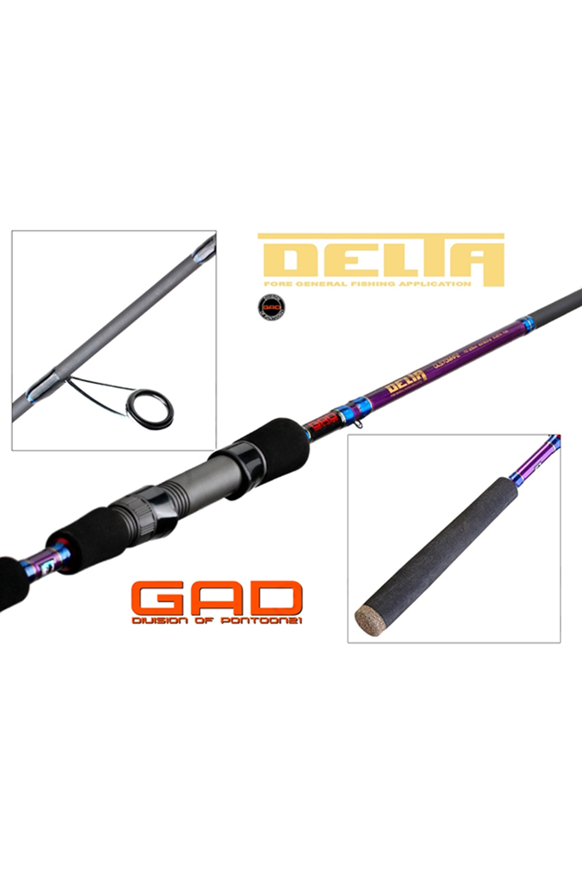 Lanseta Pontoon21 GAD Delta DLS70MF2 2.13m 6-24g Fast GAD Delta DLS70MF2 2.13m 6-24g Fast [1]