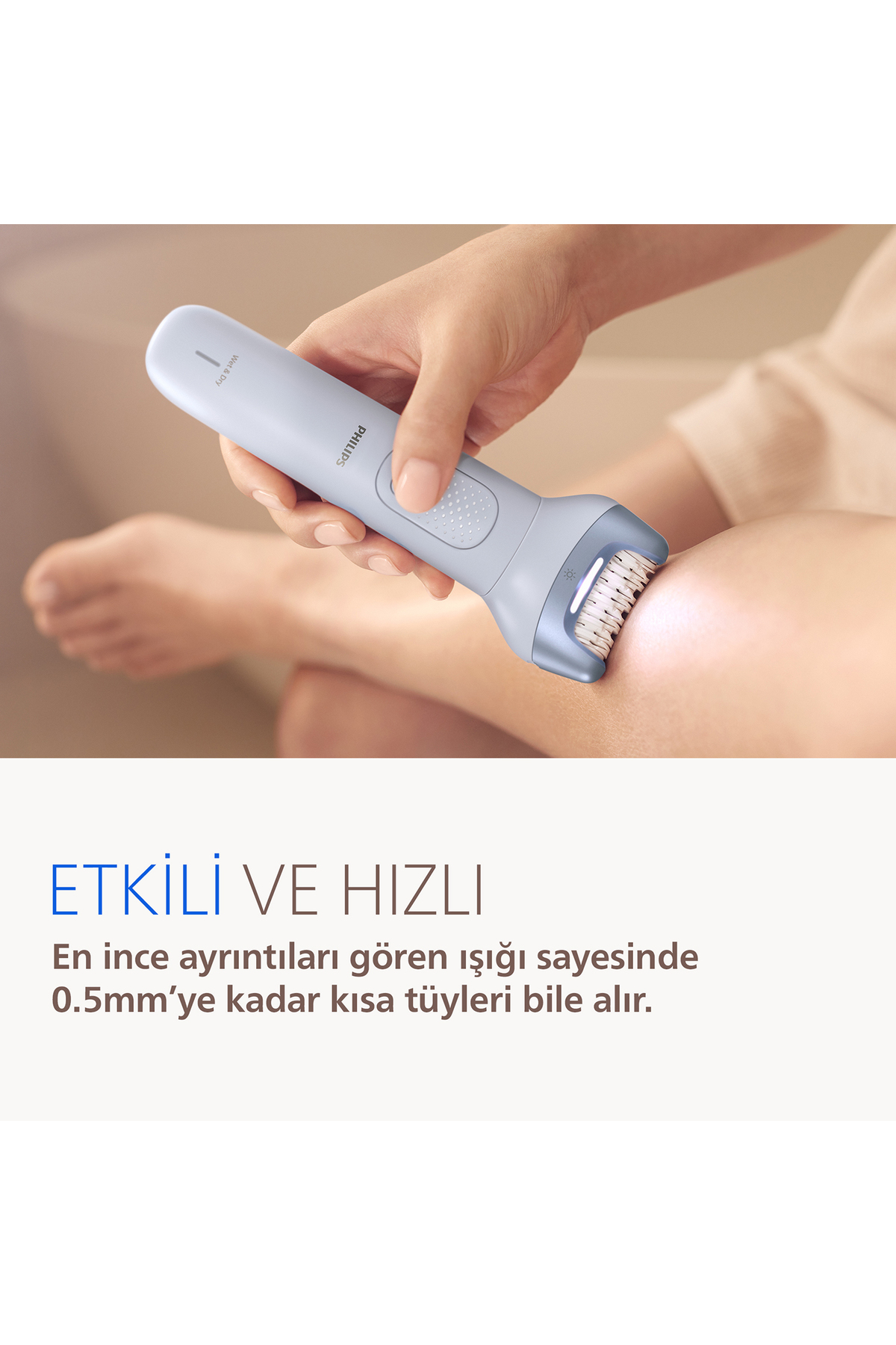 8000 Serisi BRE709/05 Tüm Vücut Epilatör Seti, Islak & Kuru, Kablosuz, Tıraş Başlığı — تصویر 3 از 8