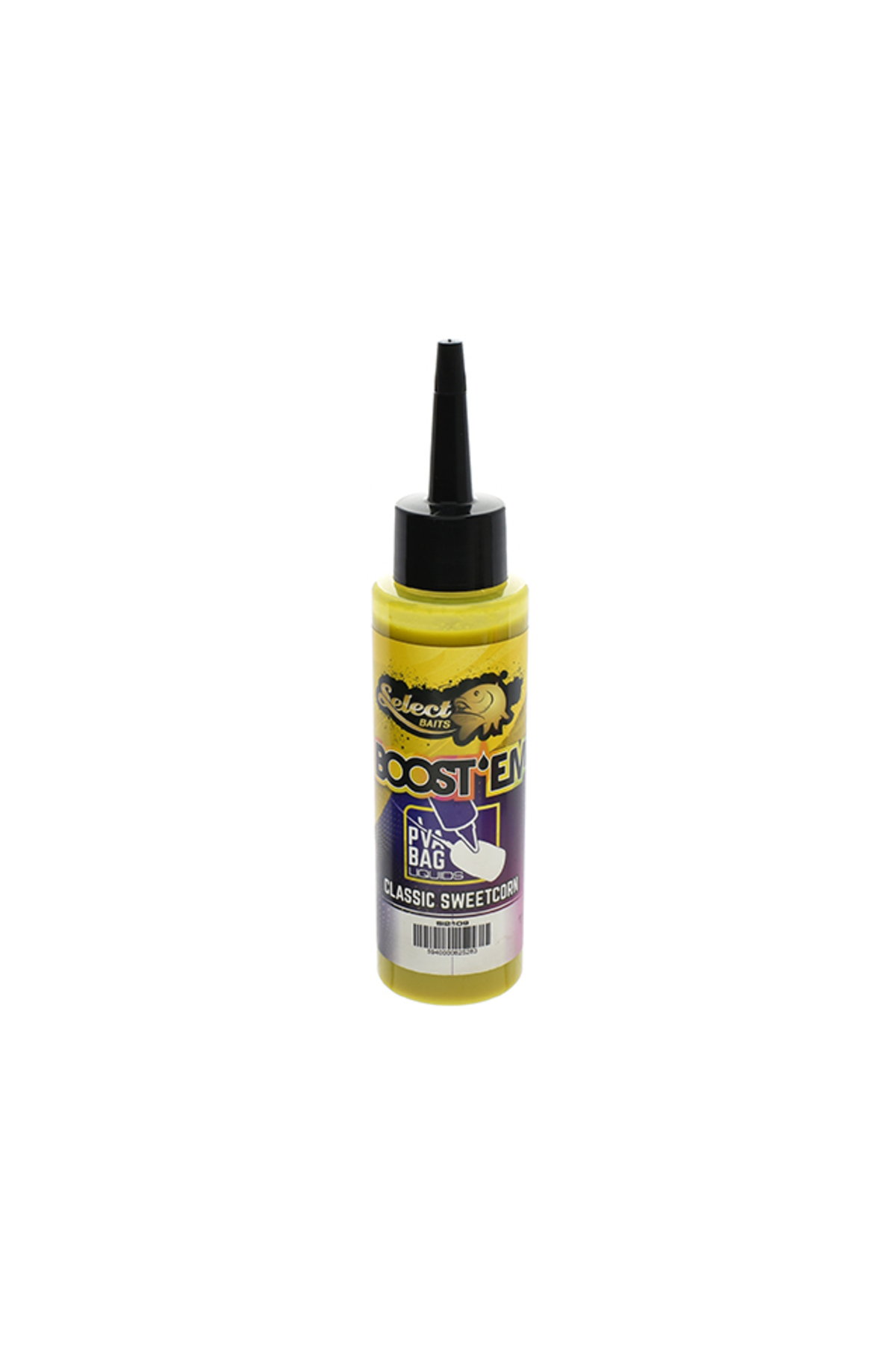 Accesorii pescuit - Select Baits PVA Boost'Em! Liquid Classic Sweetcorn 115ml