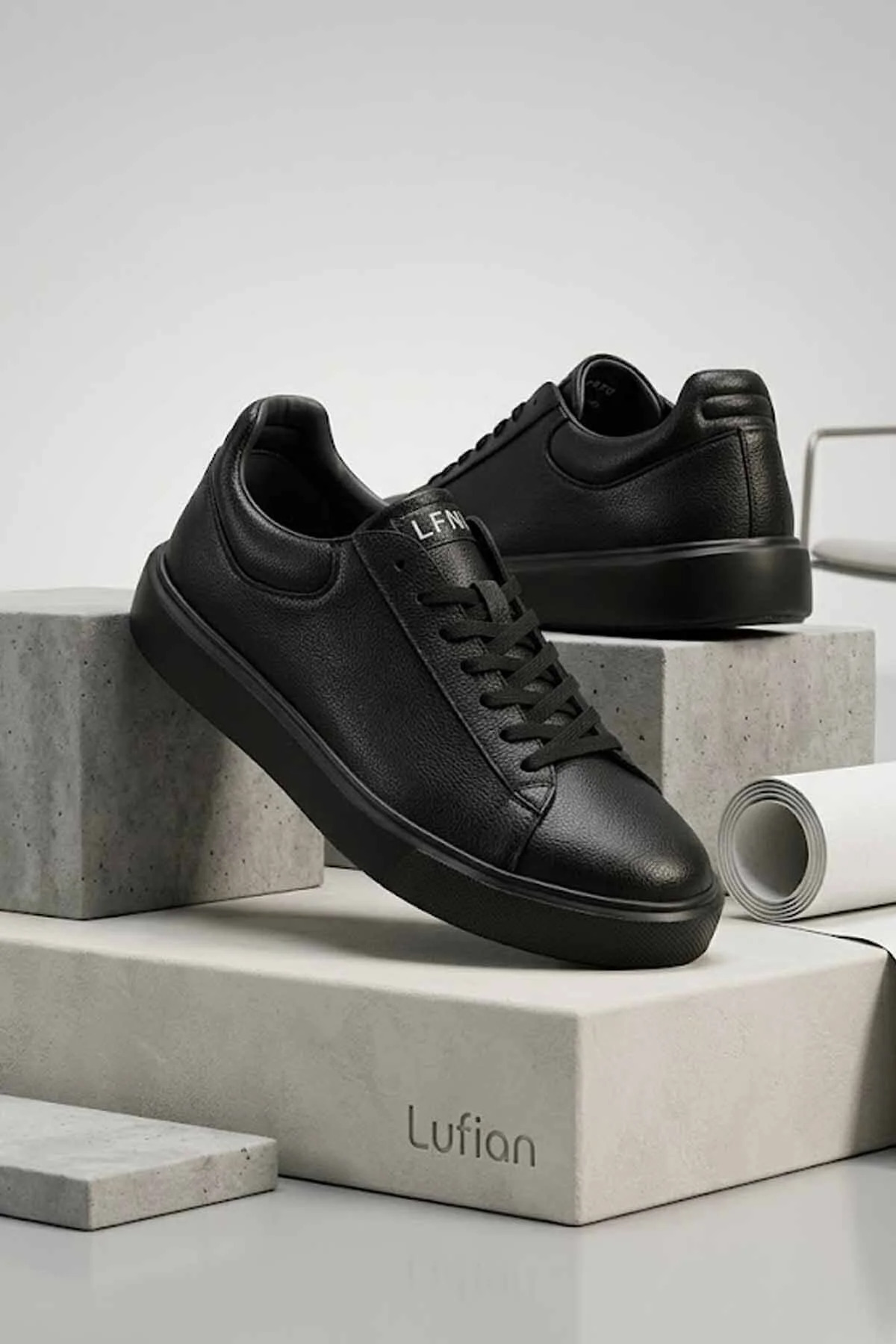 Lufian RY-7820 Siyah Comfort Günlük Sneaker Ayakkabı görsel 4