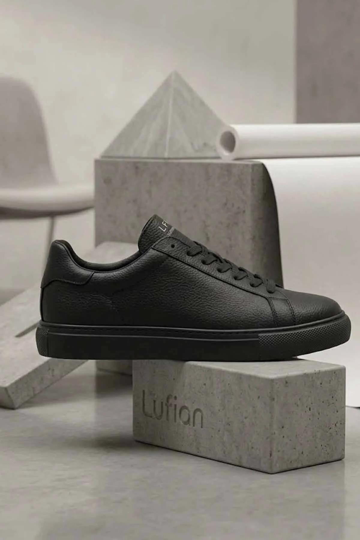Lufian RY-7820 Siyah Comfort Günlük Sneaker Ayakkabı görsel 3