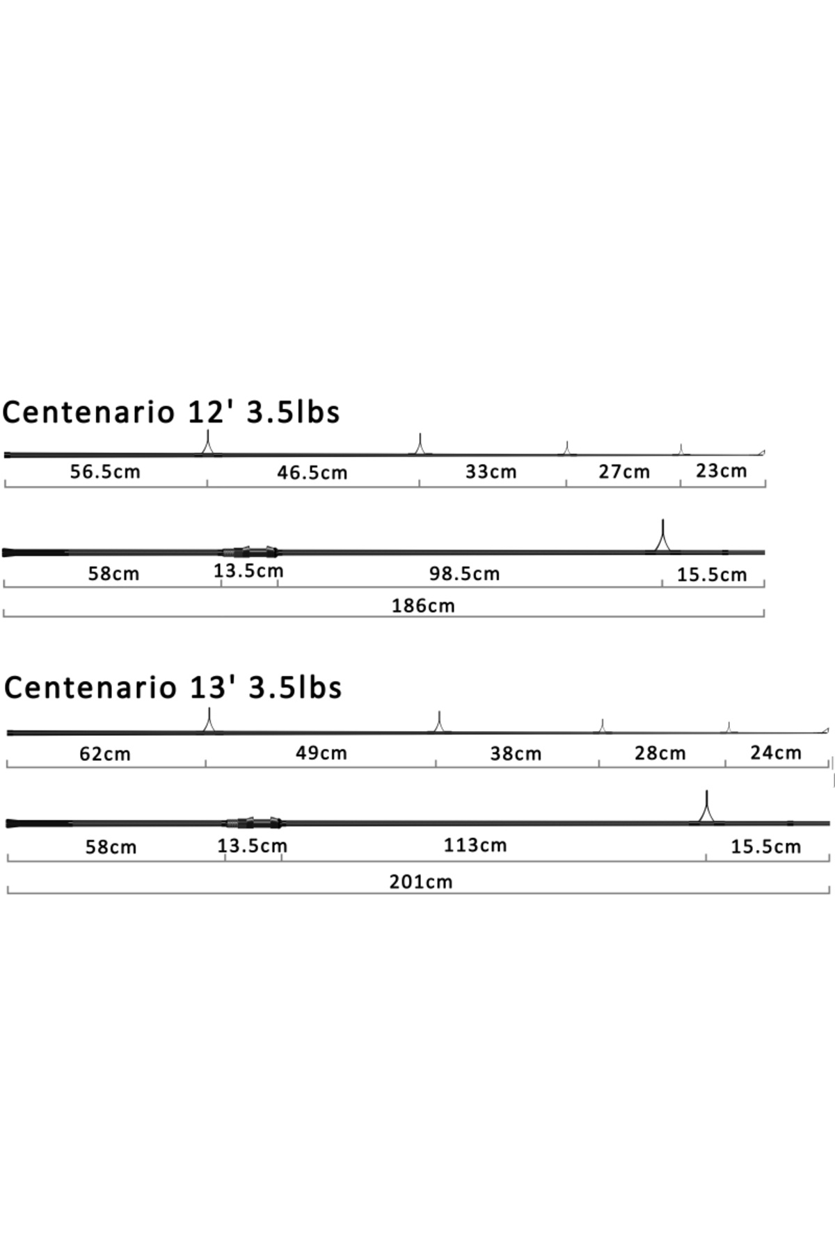 Lanseta Select Baits Centenario 13' 3.5lbs Centenario 13' 3.5lbs 50mm [3]