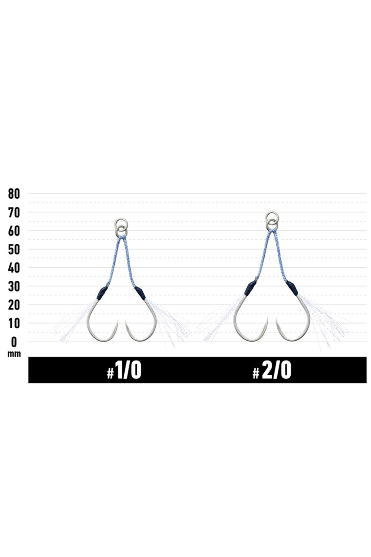 Carlige Vanfook JGR-45 Jigen Glitter Assist Standard Hooks #3/0 [1]