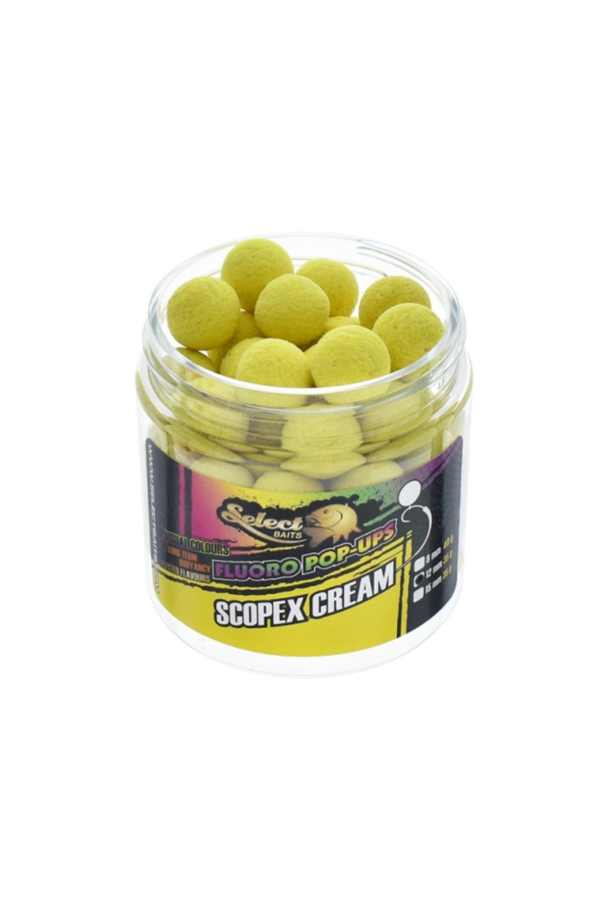 Nălucă - Select Baits pop-up Scopex Cream 12mm