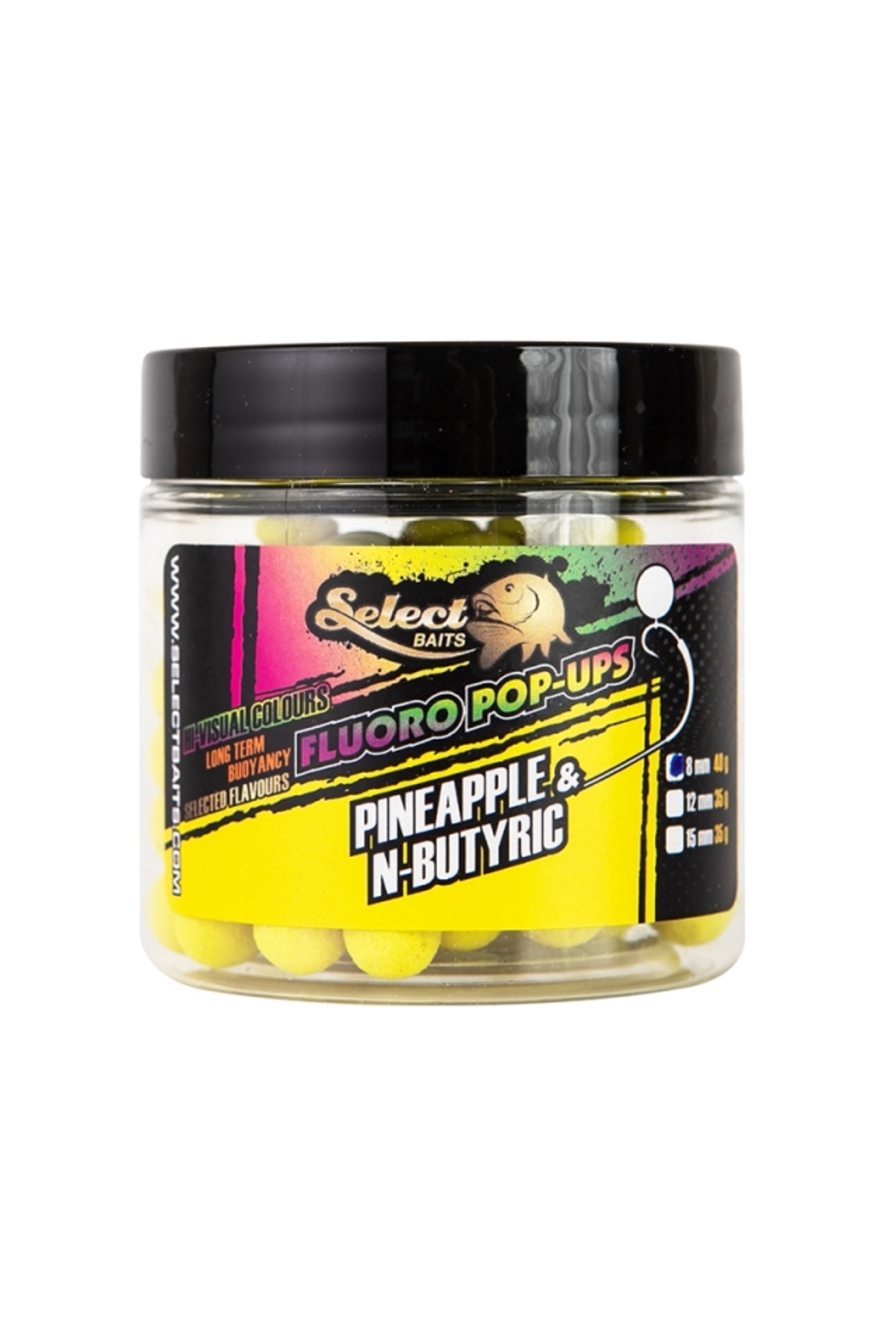 Select Baits pop-up Pineapple & N-Butyric 15mm [2]