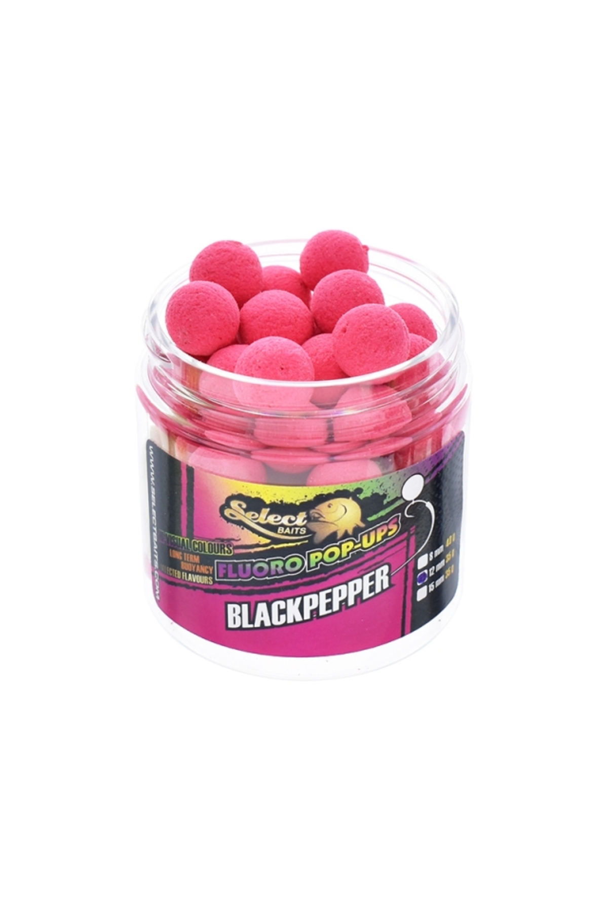 Nălucă - Select Baits pop-up Black Pepper 12mm