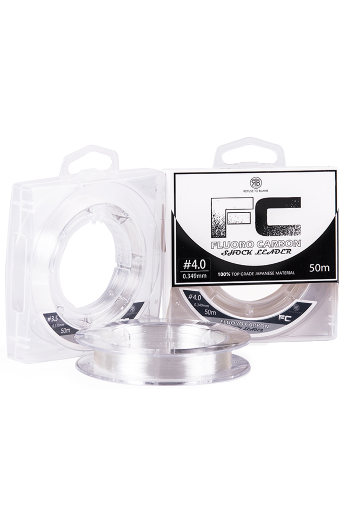 Fir - Fir fluorocarbon RTB FC FluoroCarbon Shockleader Clear 50m 0.138mm
