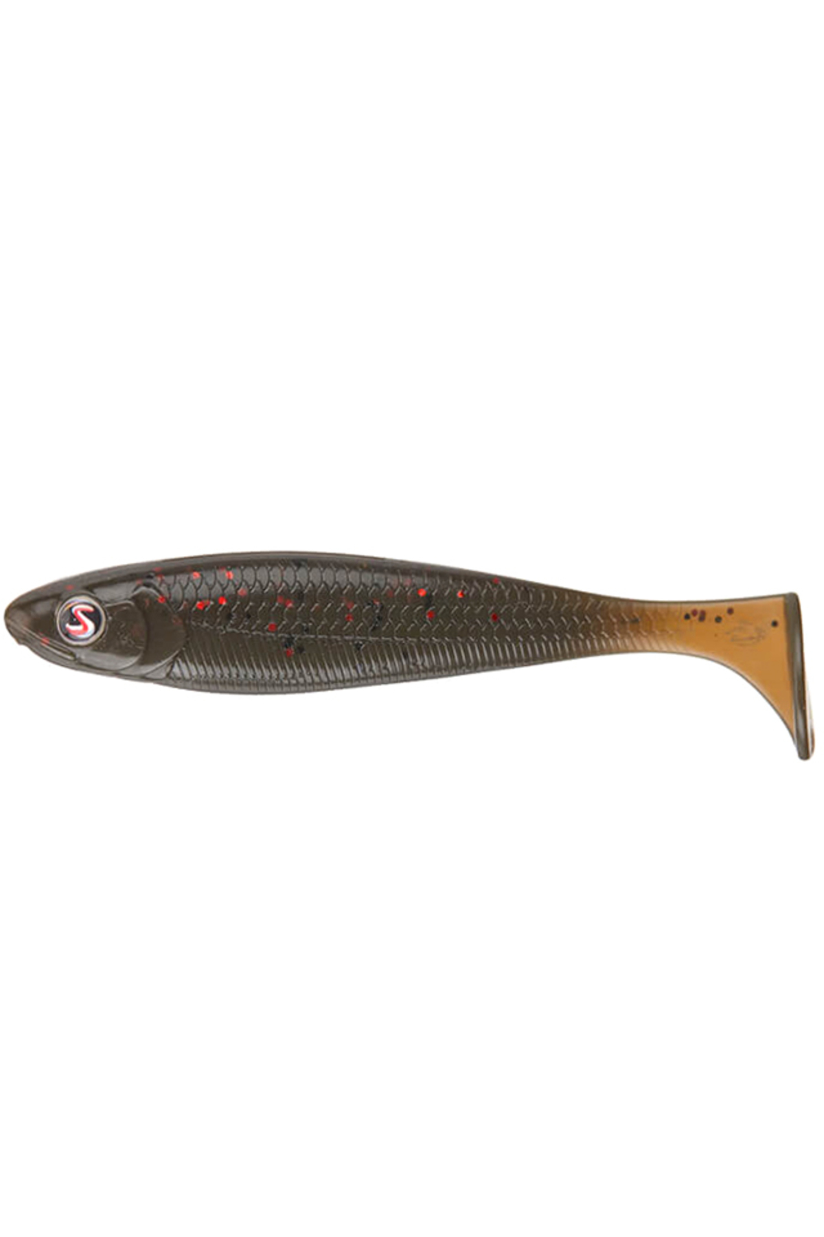 Nălucă - River2Sea D-Walker Swimbait 12cm Green Pumpkin Red 19 12cm Green Pumpkin Red 19