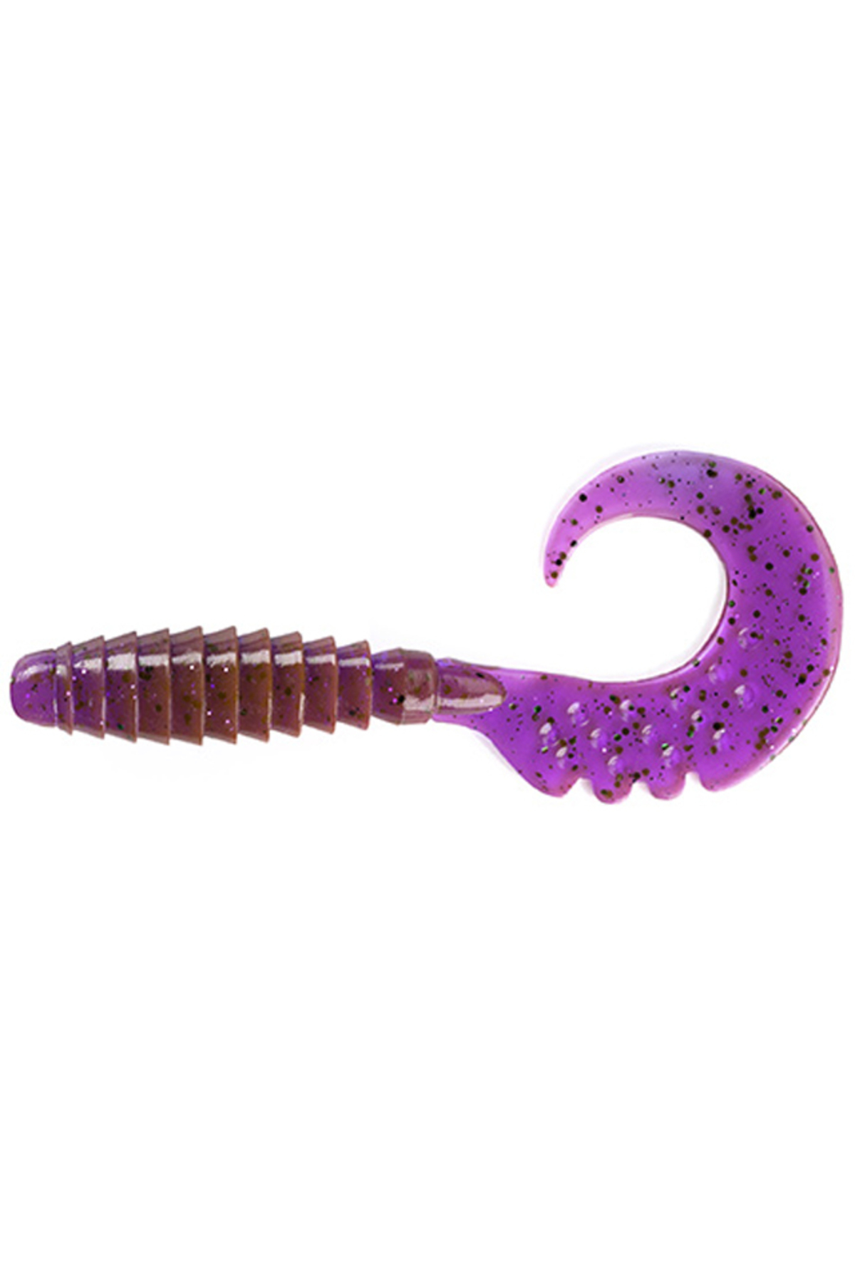 Nălucă - FishUp Fancy Grub 5cm #016 Lox Green & Black 5cm #016 Lox Green & Black