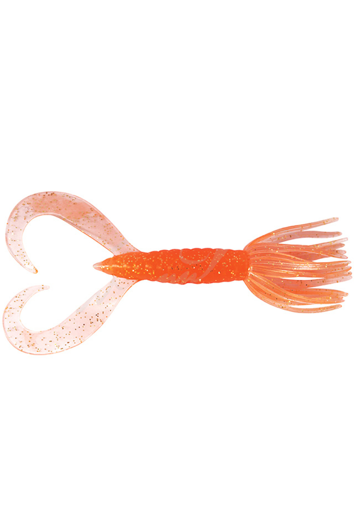 Nălucă - Keitech Little Spider Orange Flash EA#06 7.6cm