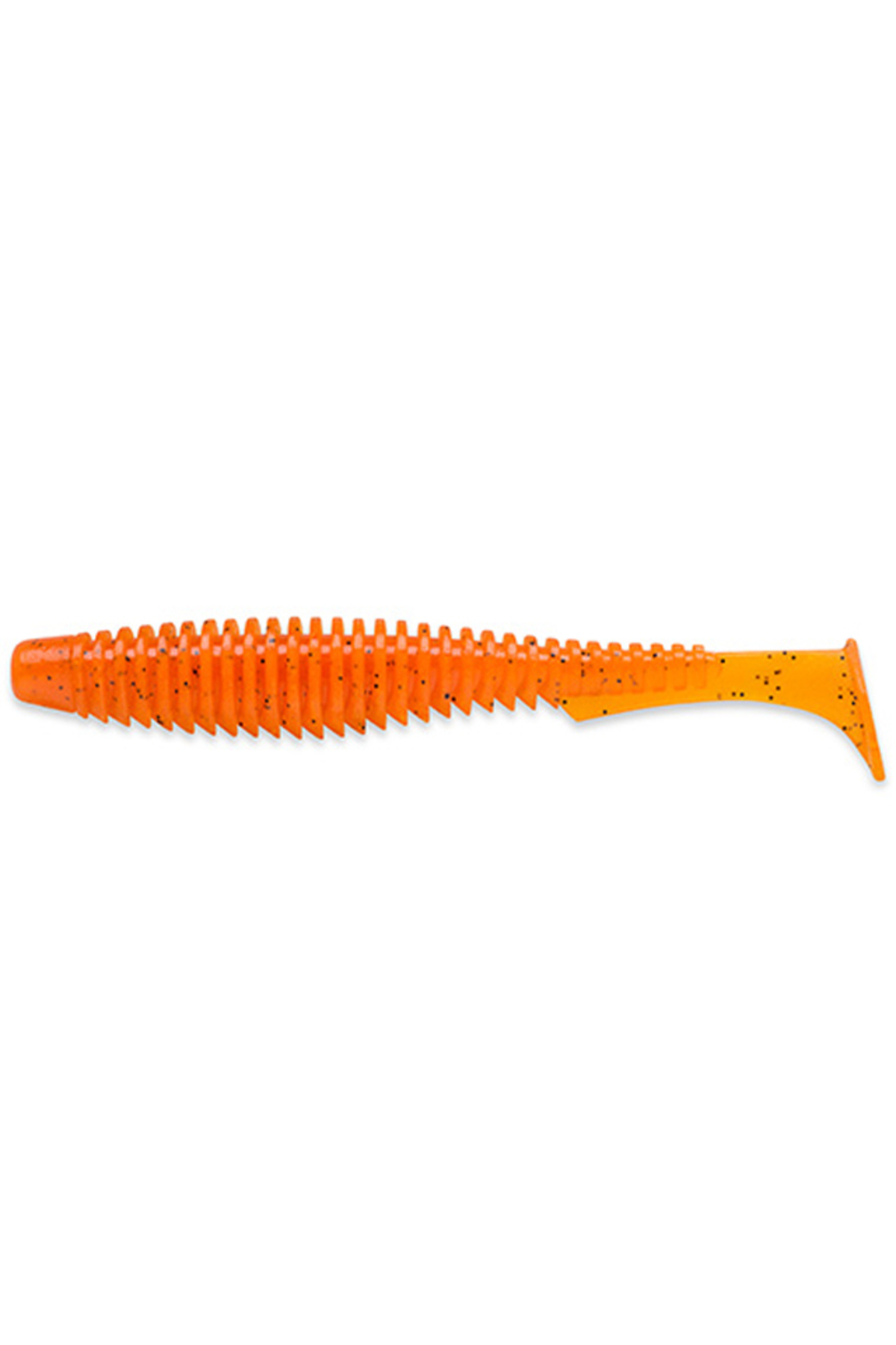 Nălucă - FishUp U-Shad 10.1cm #049 Orange Pumpkin Black 10.1cm #049 Orange Pumpkin Black