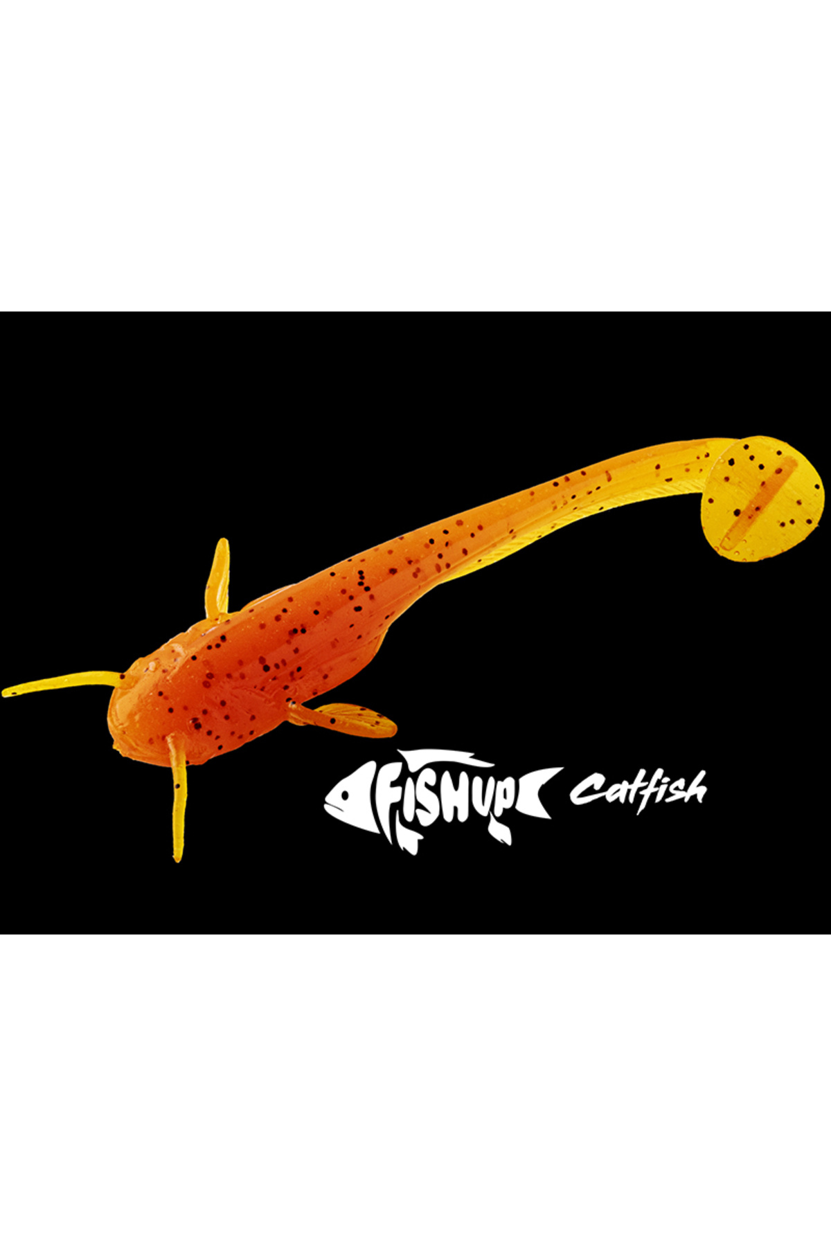 Shad FishUp Catfish 5cm #036 Caramel Green and Black 5cm Caramel Green and Black [2]