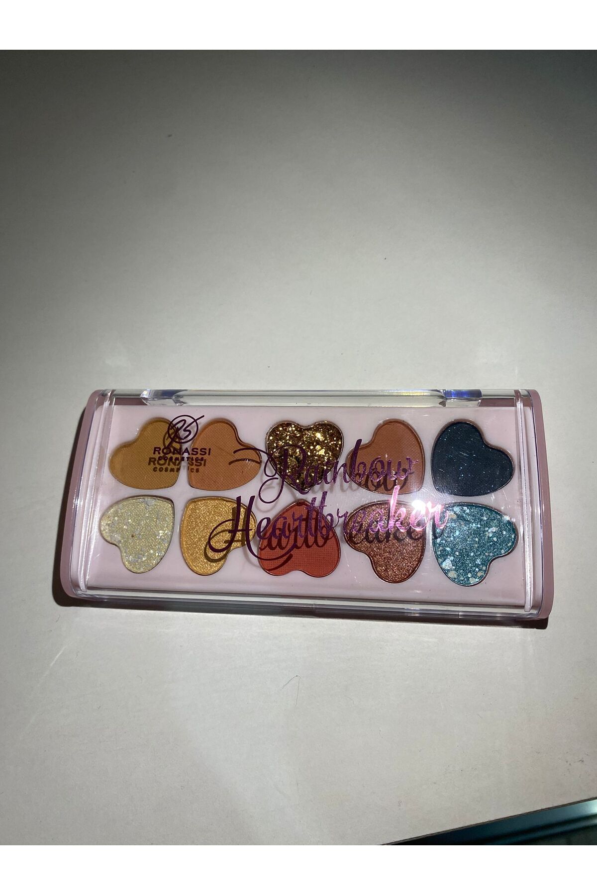 Ronassi Cosmetics Rainbow Heartbreaker 10’lu Far Paleti no:3 — 54