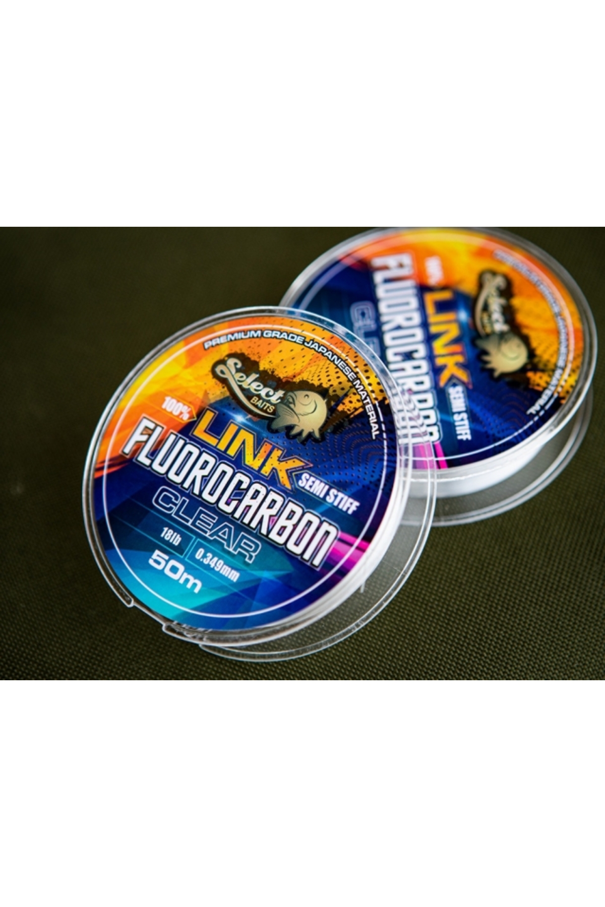 Fir Select Baits LINK Fluorocarbon Semi-Stiff 0.296mm - 14lb (6.35kg) [2]