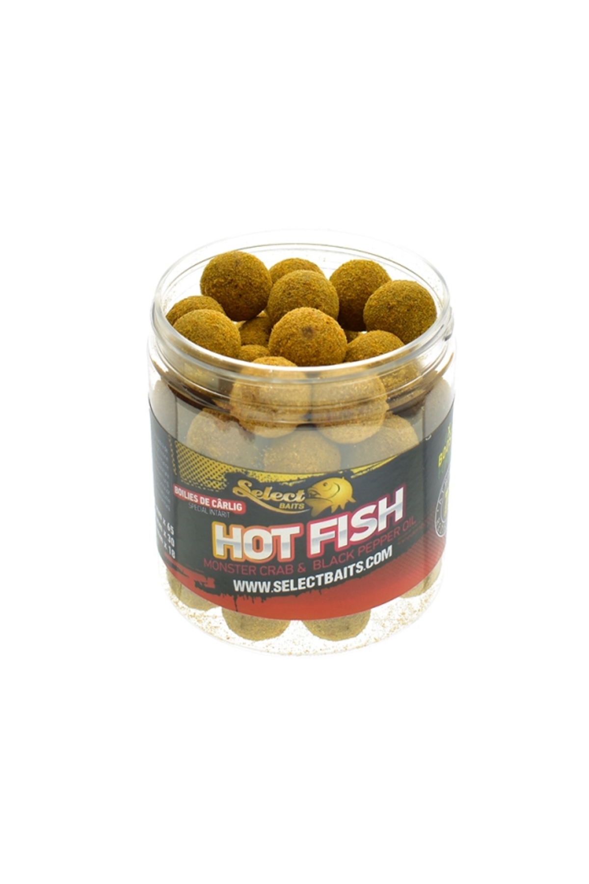 Nălucă - Boilies de carlig special intarit Hot Fish 20mm