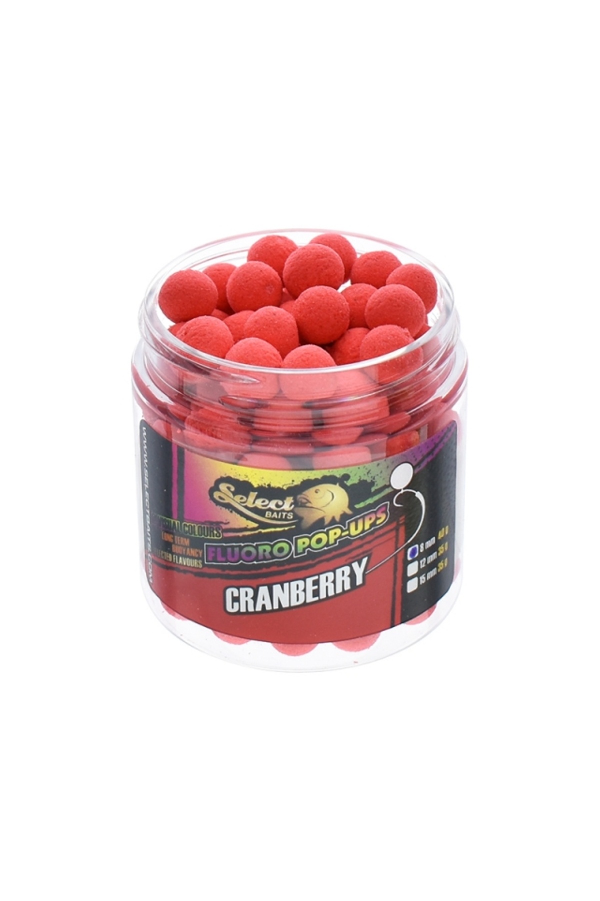 Nălucă - Select Baits pop-up micro Cranberry 8mm Cranberry 8mm