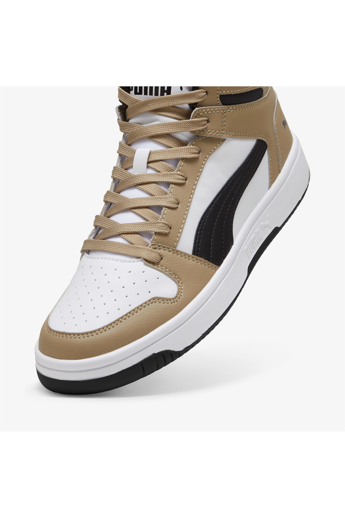 Puma Rebound Layup Sl Erkek Bej Sneaker Ayakkabı 36957350 görsel 5