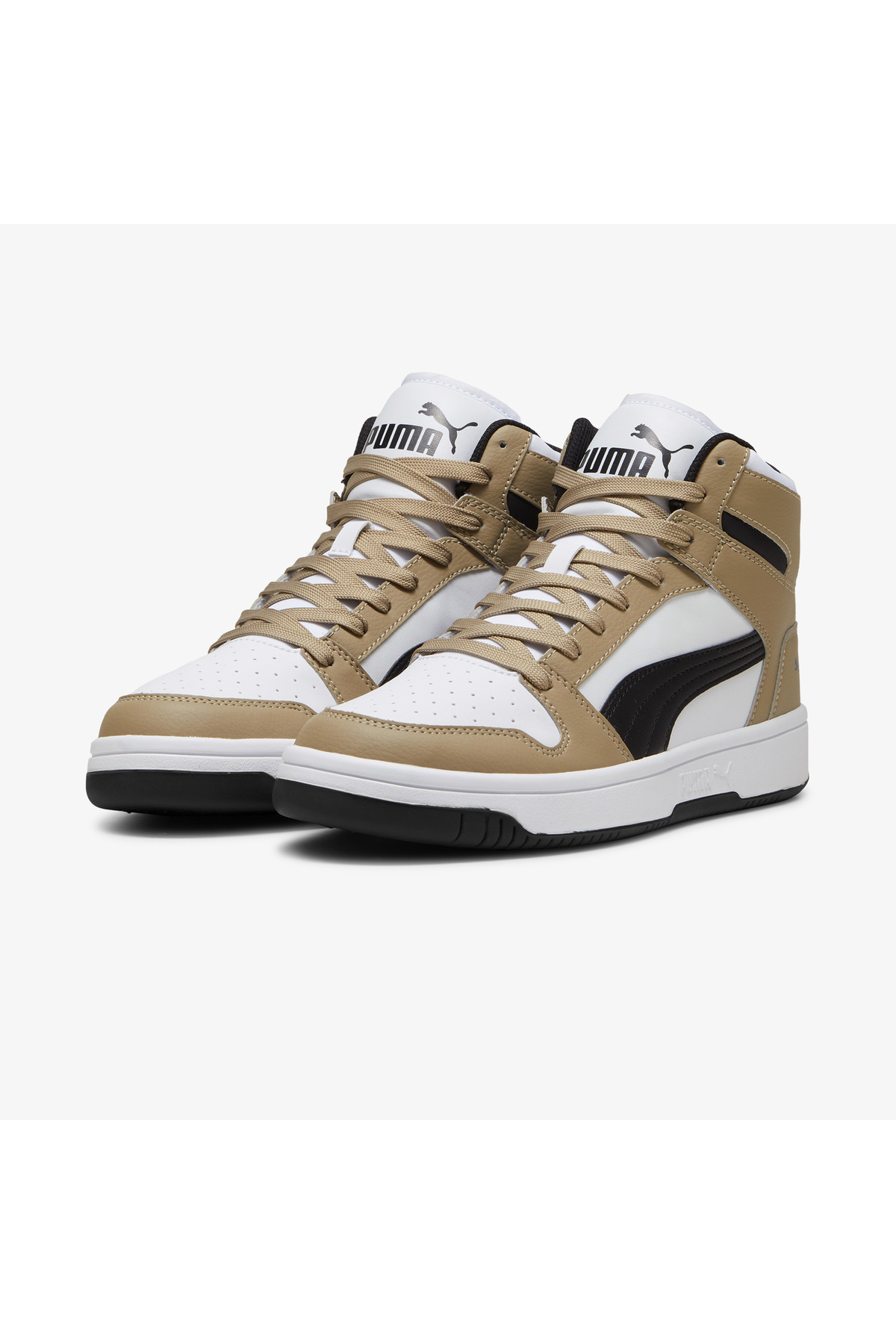 Puma Rebound Layup Sl Erkek Bej Sneaker Ayakkabı 36957350 görsel 2