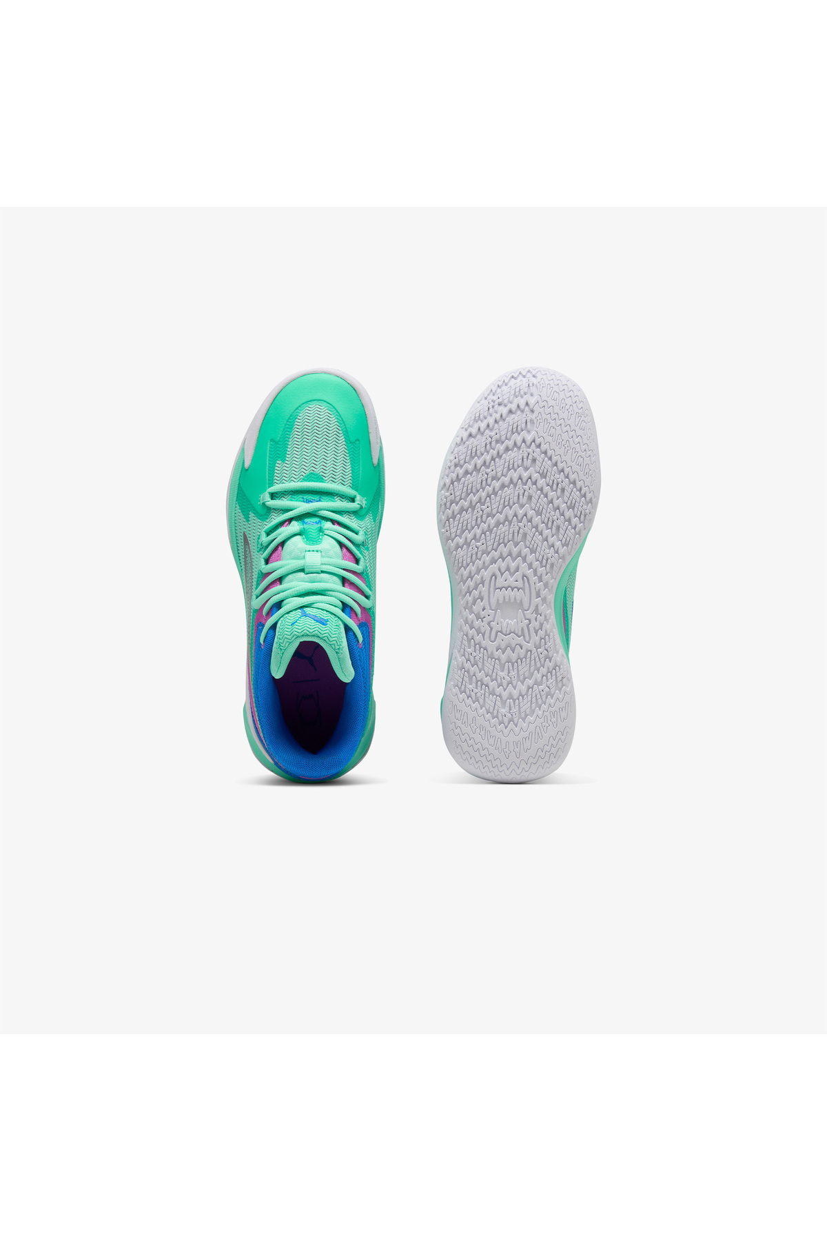 Puma Dagger Erkek Yeşil Basketbol Ayakkabısı görsel 6