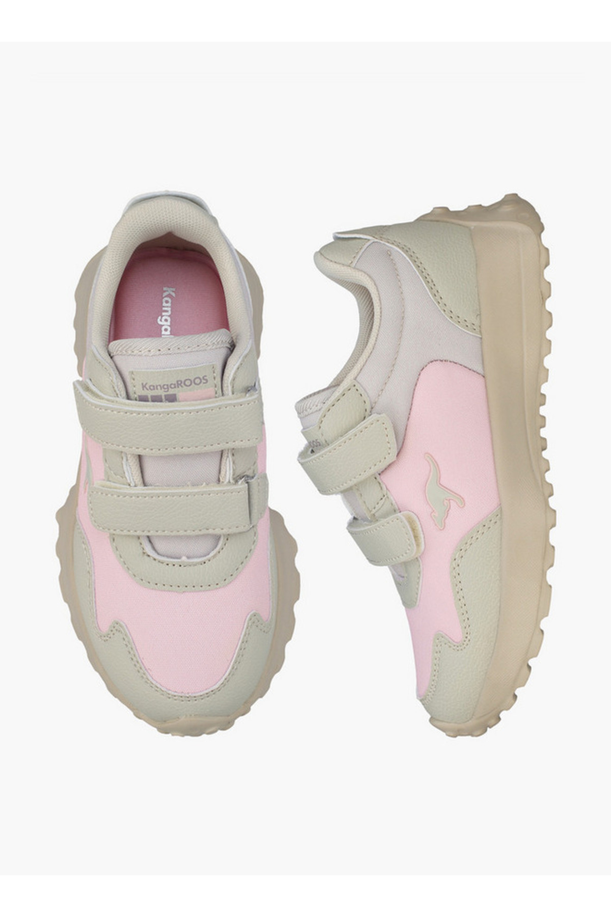 Kangaroos Girls Hook & Loop Sneakers