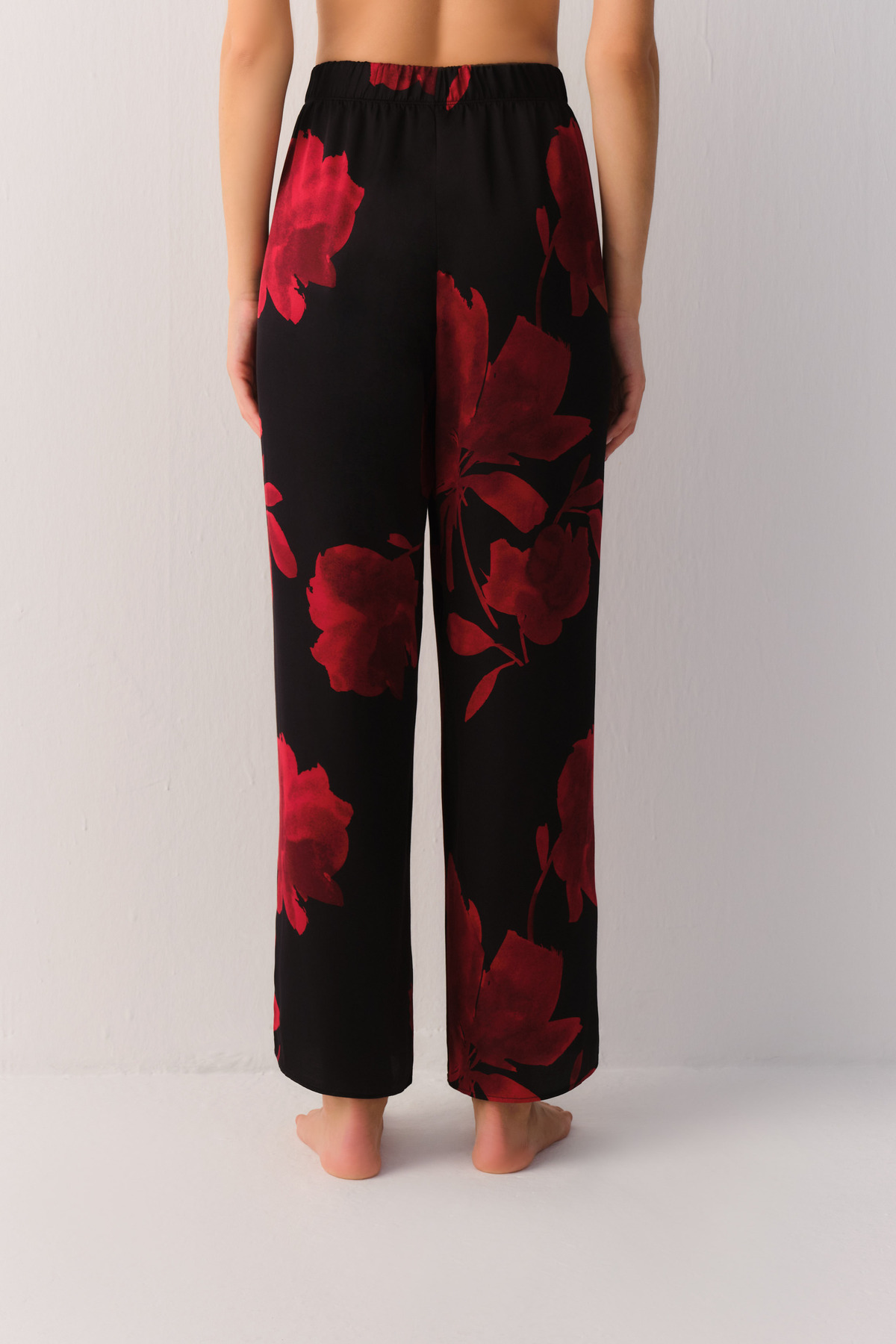 SUWEN Seductive Satin Pantolon görsel 4