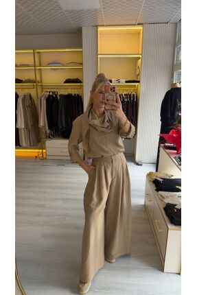 H&H COLLECTION ŞAL YAKA DETAYLI PANTOLON TAKIM