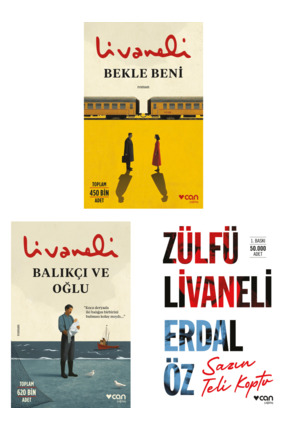 Can Yayınları Zülfü Livaneli Seti (3 Kitap)