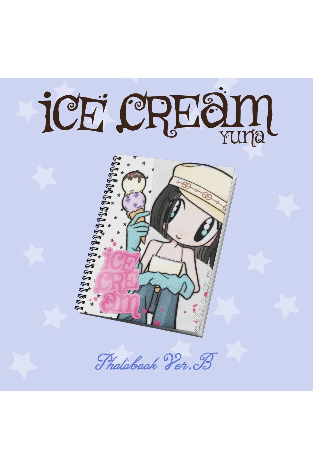 Kpop Dünyasi ITZY YUNA – [Ice Cream] (Photobook Ver.) B Ver