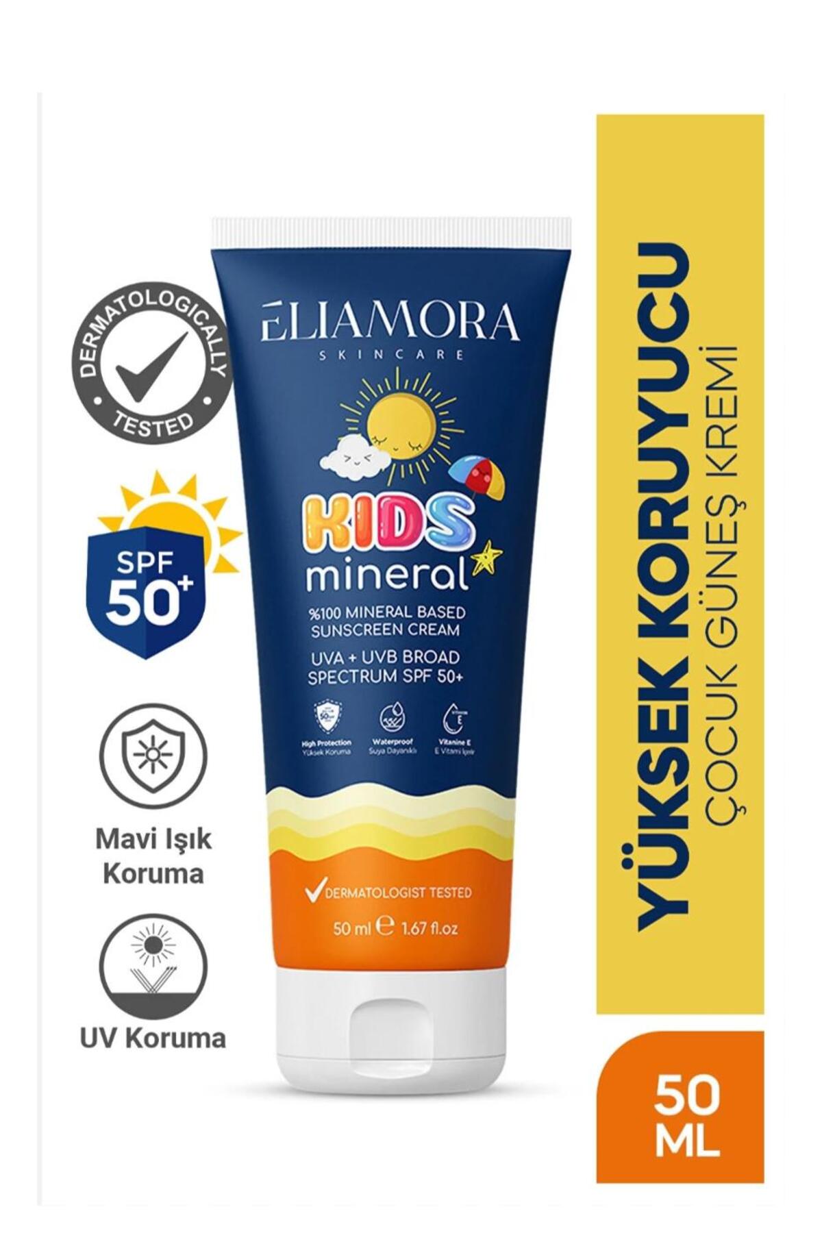 (1 Adet) Yüksek Korumalı Çocuk Güneş Kremi Hassas Ve Kuru Ciltler İçin Besleyici SPF+50 Faktör Güneş Kremi E Vitaminli ,Mineralli Suya Dayanıklı Güneş Kremi 50ml — ewr4ttg — تصویر 2 از 3