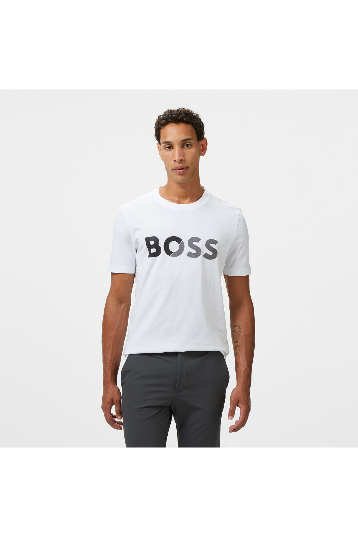 تیشرتمردانهBOSSسفید