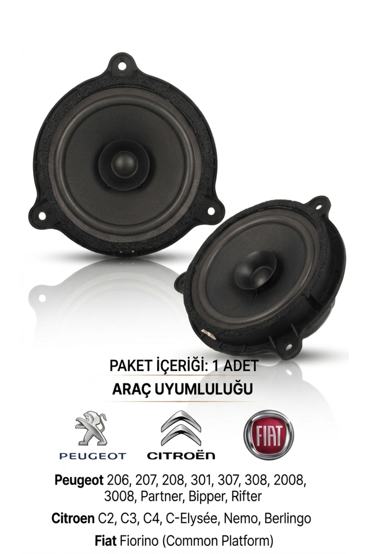 【Miccoo 】3/4個口 Reyonex Peugeot 206-207-307-308 Citroen C3-C4 Uyumlu 16cm Soketli