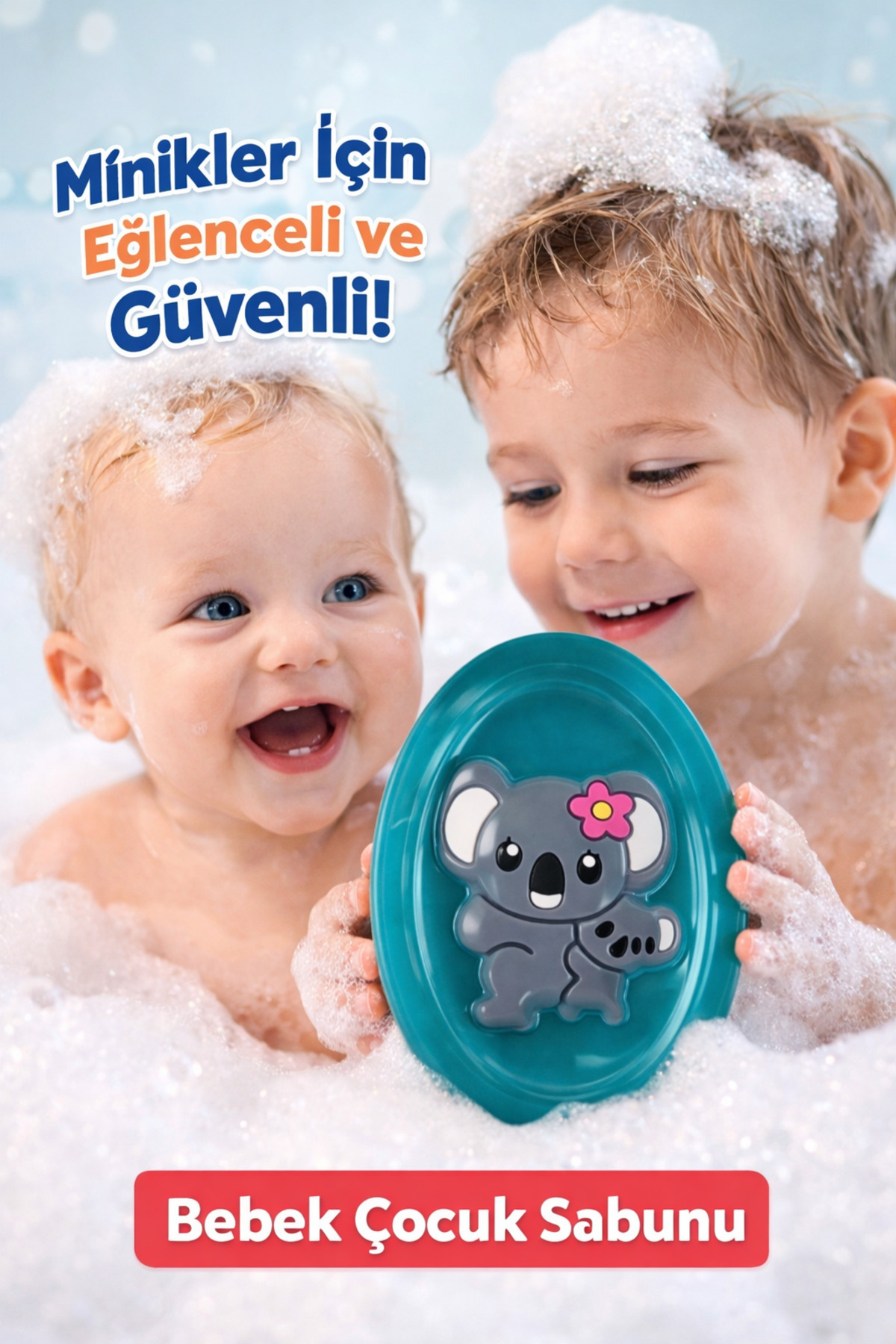 Seay Bebek Çocuk Sabunu / Güvenli ve Eğlenceli Banyo Deneyimi / Nazik Bakım Sabunu — 8698564236219