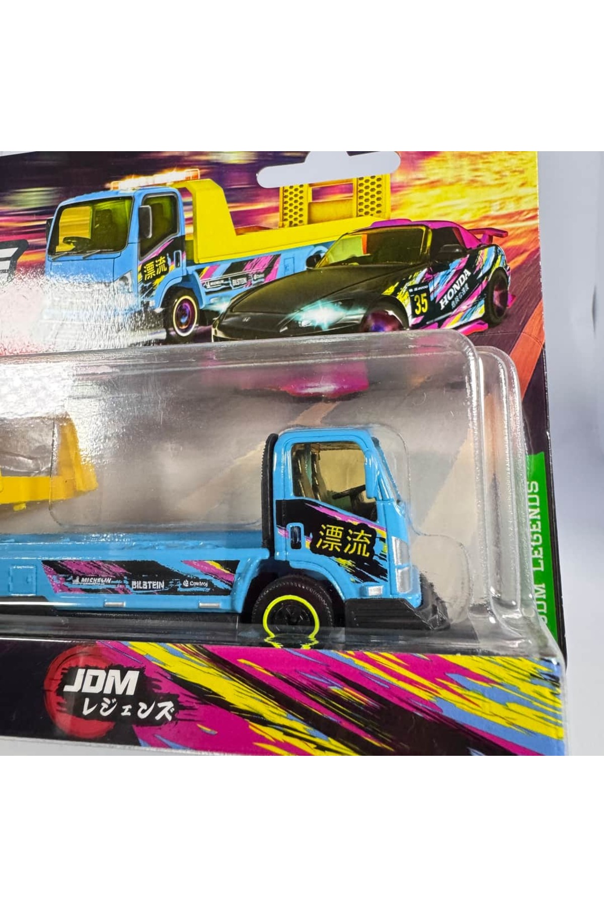 Majorette Jdm Legends Tuning Transporter Isuzu NPR - Honda S2000