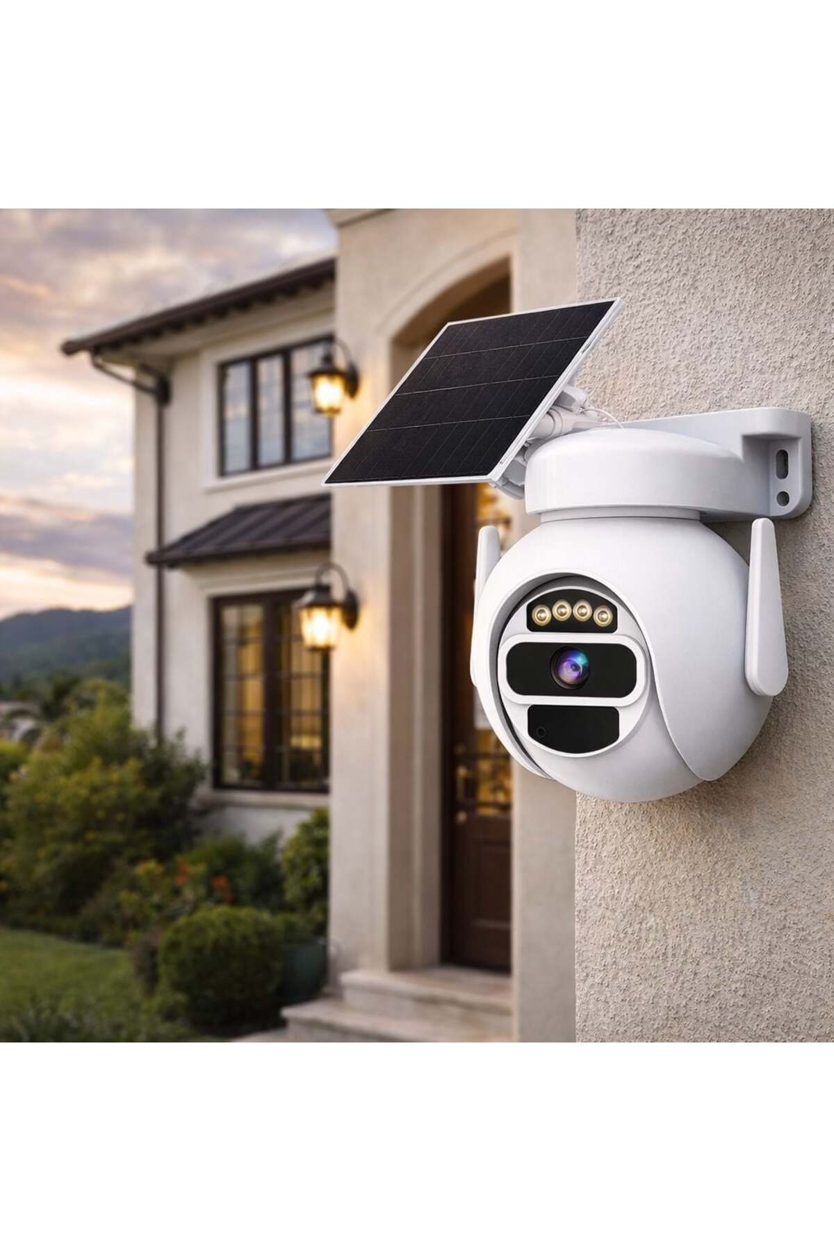Security Camera Smart Solar 4G Sim Card Outdoor - Full HD Night Vision