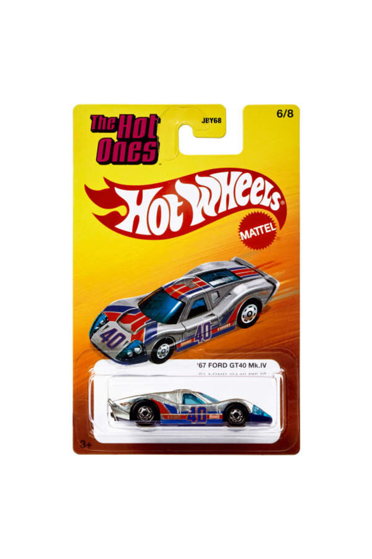 HOT WHEELS The Hot Ones Arabalar 67 Ford Gt40 Mk.Iv JKX45 - Fiyatı