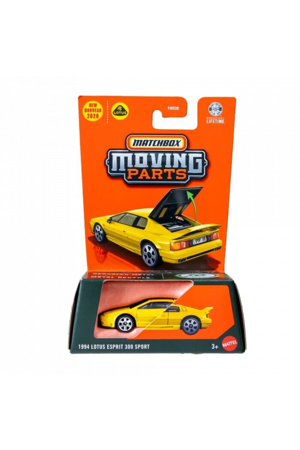 Matchbox 1:64 Arabalar 1994 Lotus Esprit 300 Sport JHV41 - Fiyatı