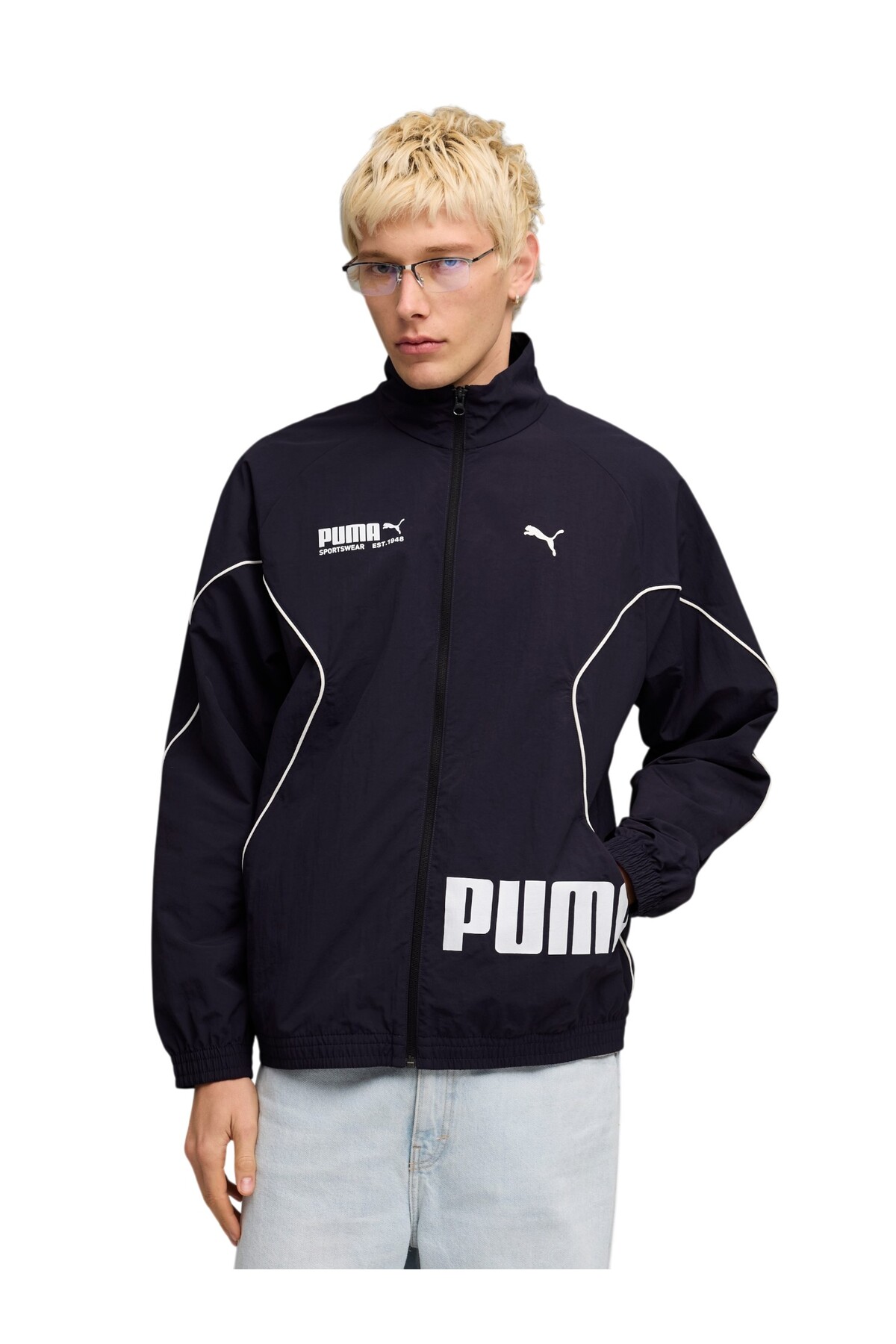Puma Erkek Lacivert Sport Track Jacket Eşofman Üstü 692173-16