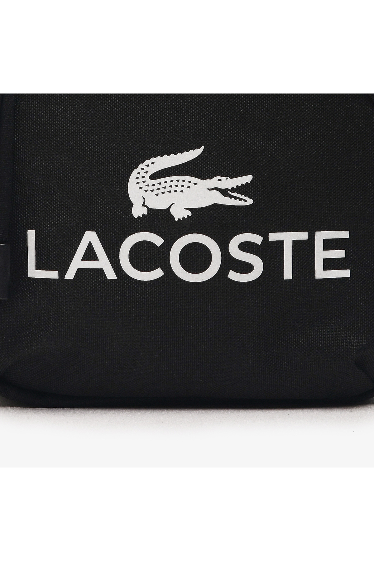 Lacoste Erkek Baskılı Siyah Postacı Çantası görsel 5
